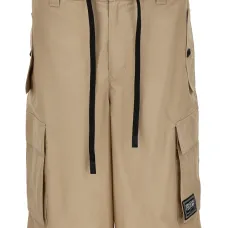 Шорты карго с аппликацией