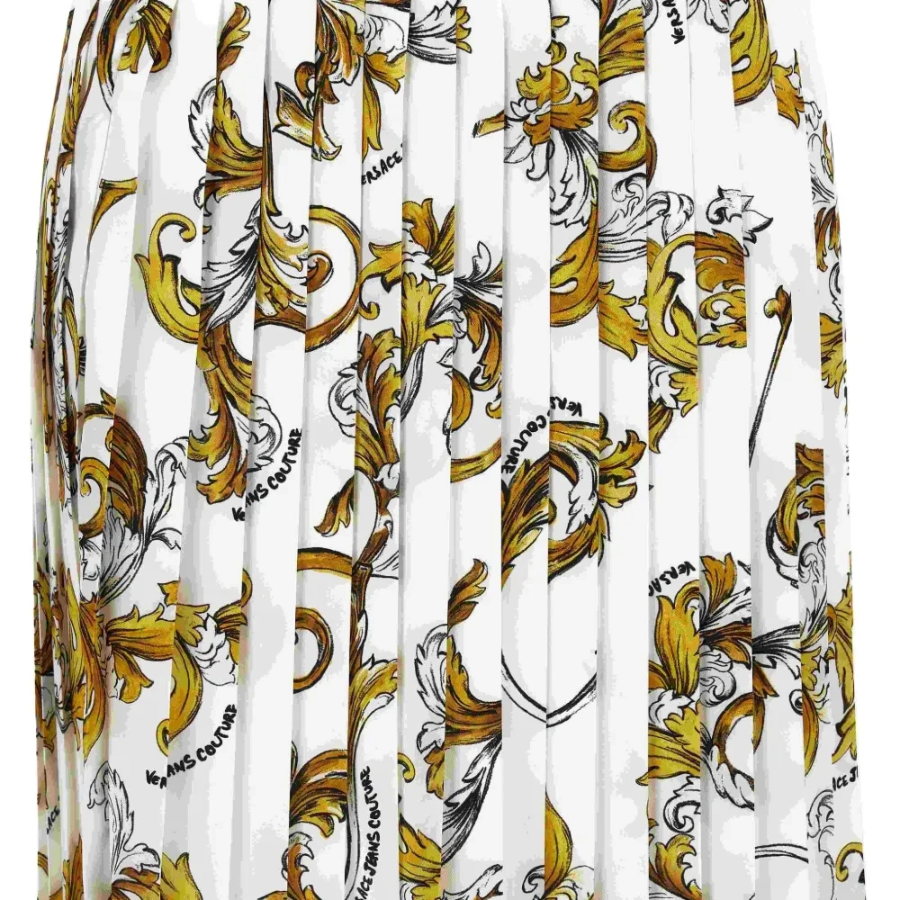 Юбка со складками и принтом Юбка со складками и принтом