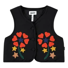 Жилет с вышивкой