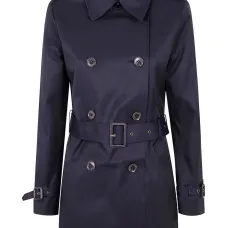 Двубортный тренч