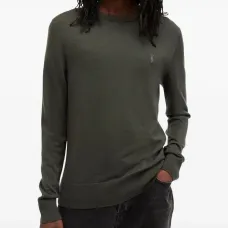 Вышитый свитер с круглым вырезом Вышитый свитер с круглым вырезом