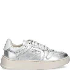 Кроссовки с эффектом металлик