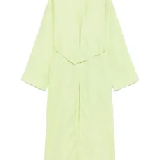 Льняное пальто