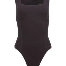 Боди с квадратным вырезом