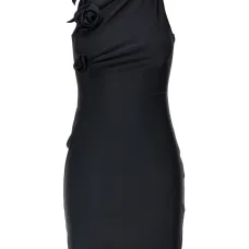 Платье мини асимметричного кроя Платье мини асимметричного кроя