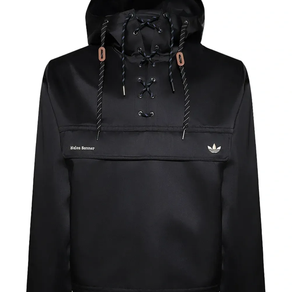 худи на шнуровке из коллаборации с Wales Bonner