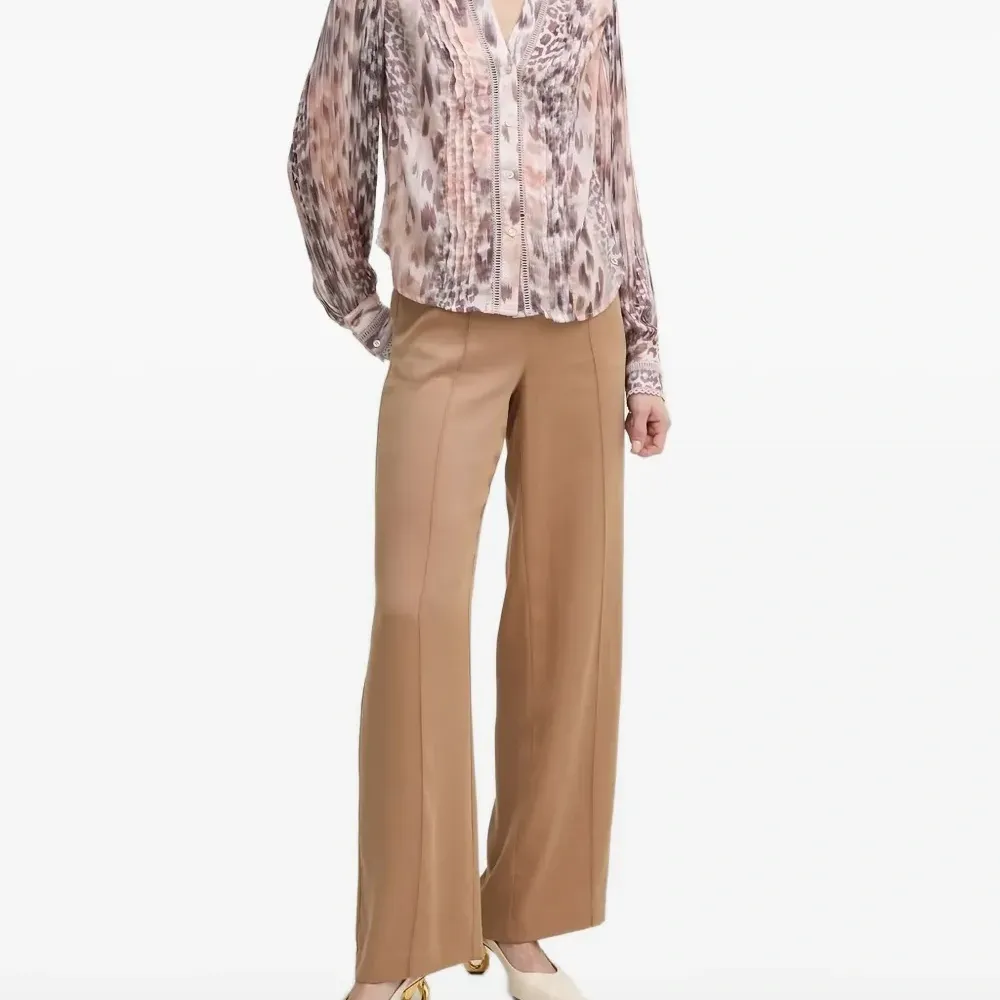 Рубашка с леопардовым принтом