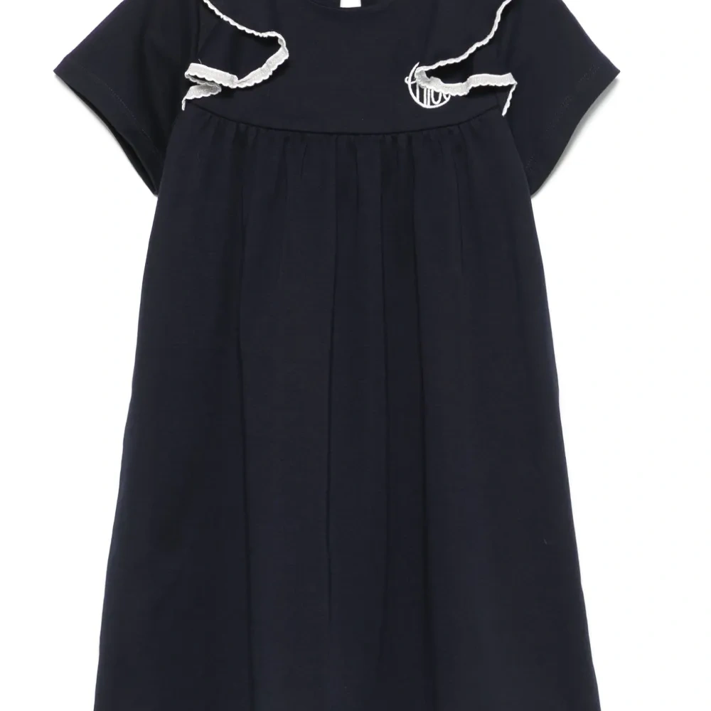 Платье с оборками