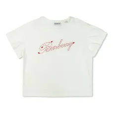 Футболка с вышитым логотипом