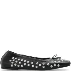 Балетки на плоской подошве