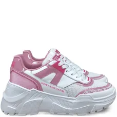 Кроссовки со вставками