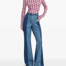 Джинсы в двух тонах Джинсы в двух тонах