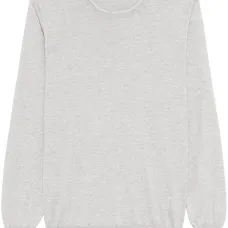 Свитер с круглым вырезом