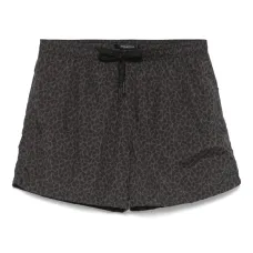 Плавки-шорты с принтом