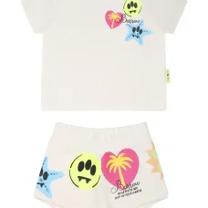 Комплект из футболки и шортов с логотипом Комплект из футболки и шортов с логотипом