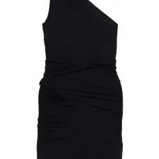 Драпированное платье мини