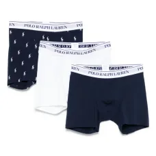 Комплект из трех боксеров с принтом Polo Pony