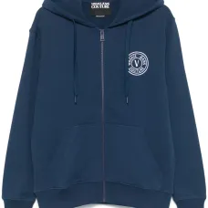 Худи с вышитым логотипом