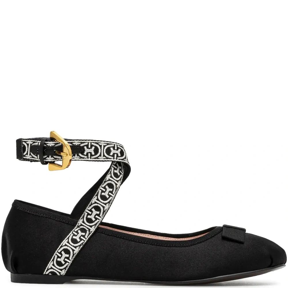 Балетки с ремешком