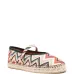 Эспадрильи с узором зигзаг