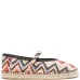 Эспадрильи с узором зигзаг