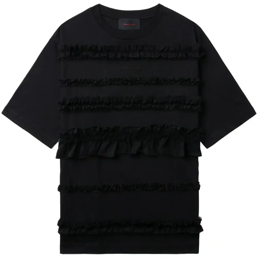 Футболка с оборками