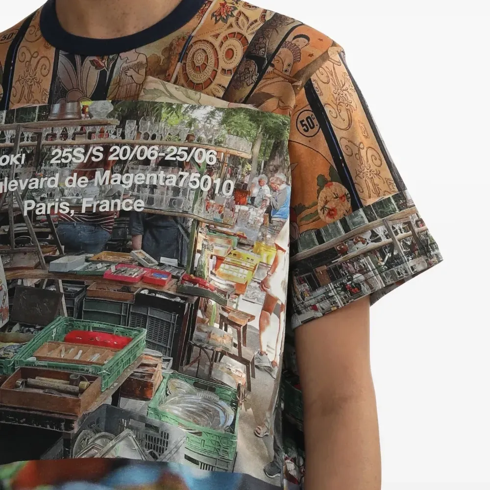 Футболка с графичным принтом