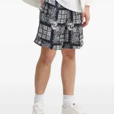 Шорты с узором пейсли Шорты с узором пейсли