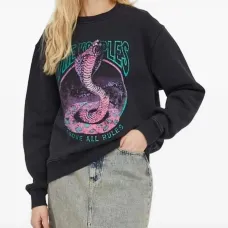 Толстовка с принтом