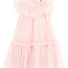 Платье с оборками