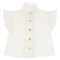 Блузка с оборками