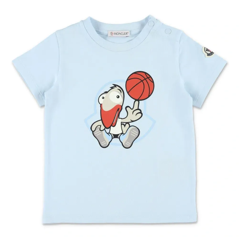 Футболка с нашивкой-логотипом