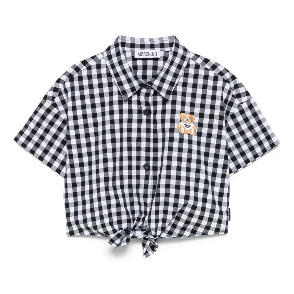 Рубашка в клетку гингем