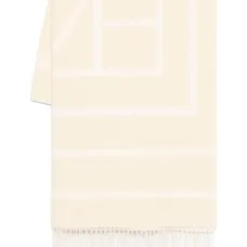 Жаккардовый шарф с монограммой