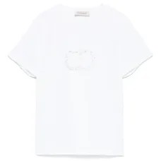 Футболка Oval T со стразами