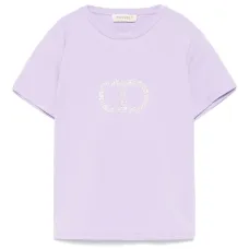 Футболка Oval T со стразами