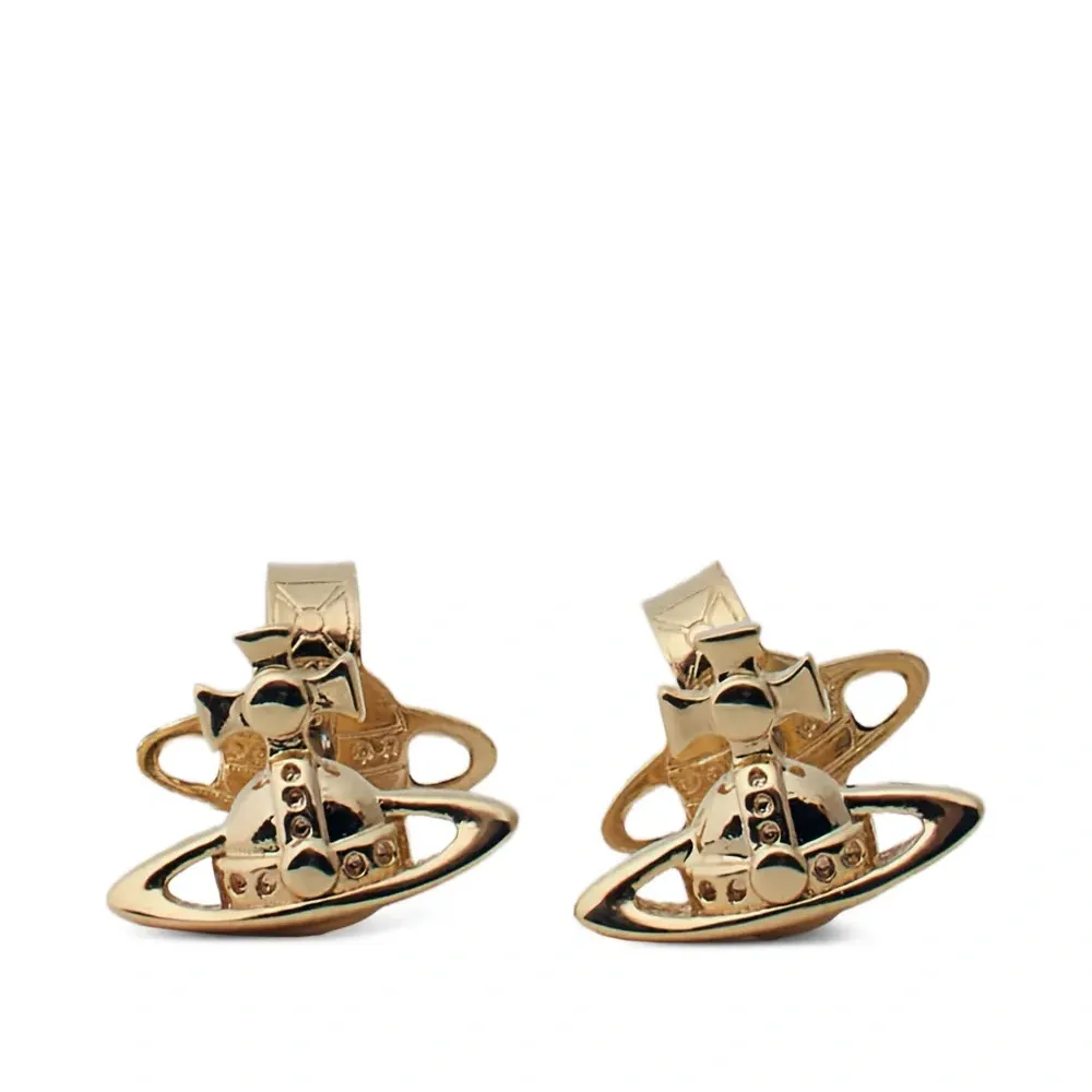 Серьги-гвоздики с декором Orb