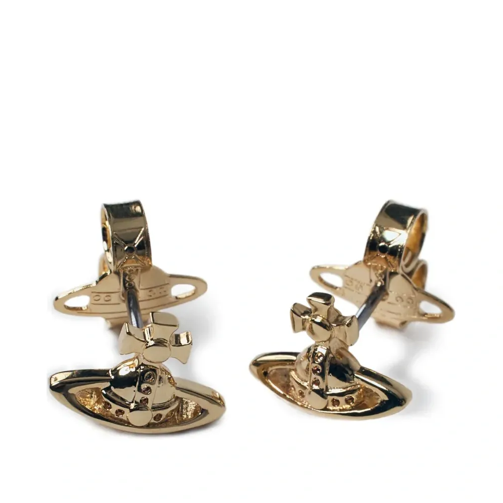 Серьги-гвоздики с декором Orb