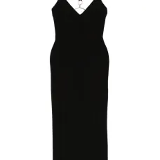 Декорированное платье миди