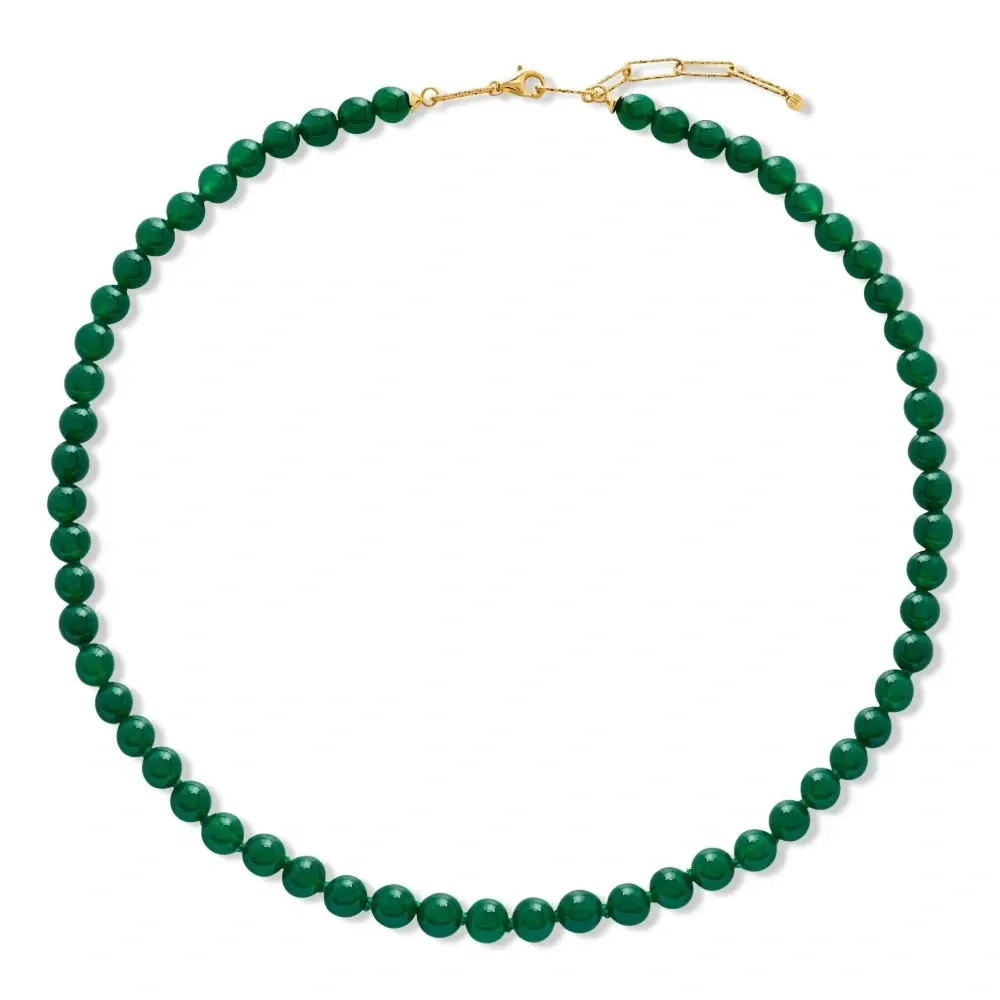 колье Round Gemstone