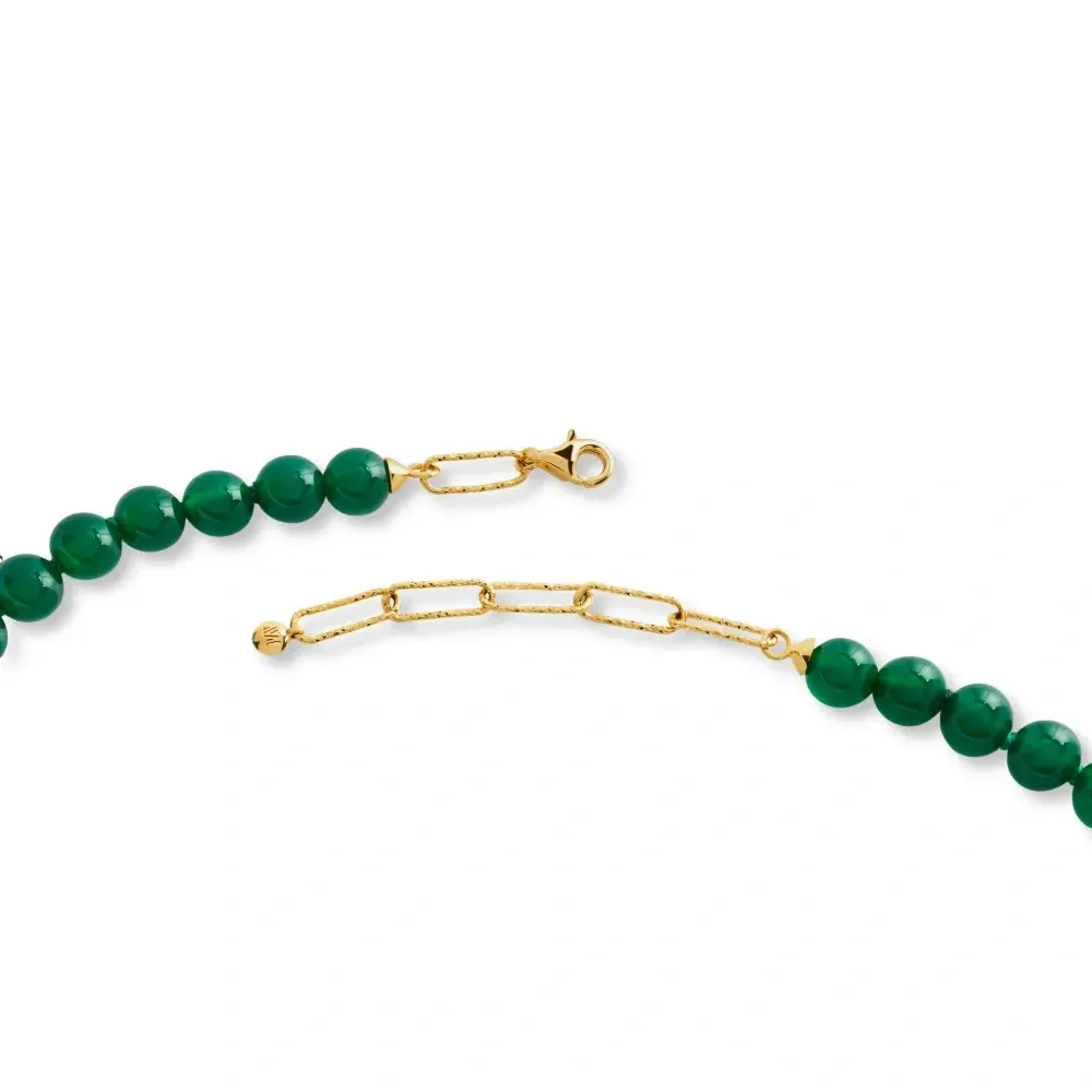 колье Round Gemstone