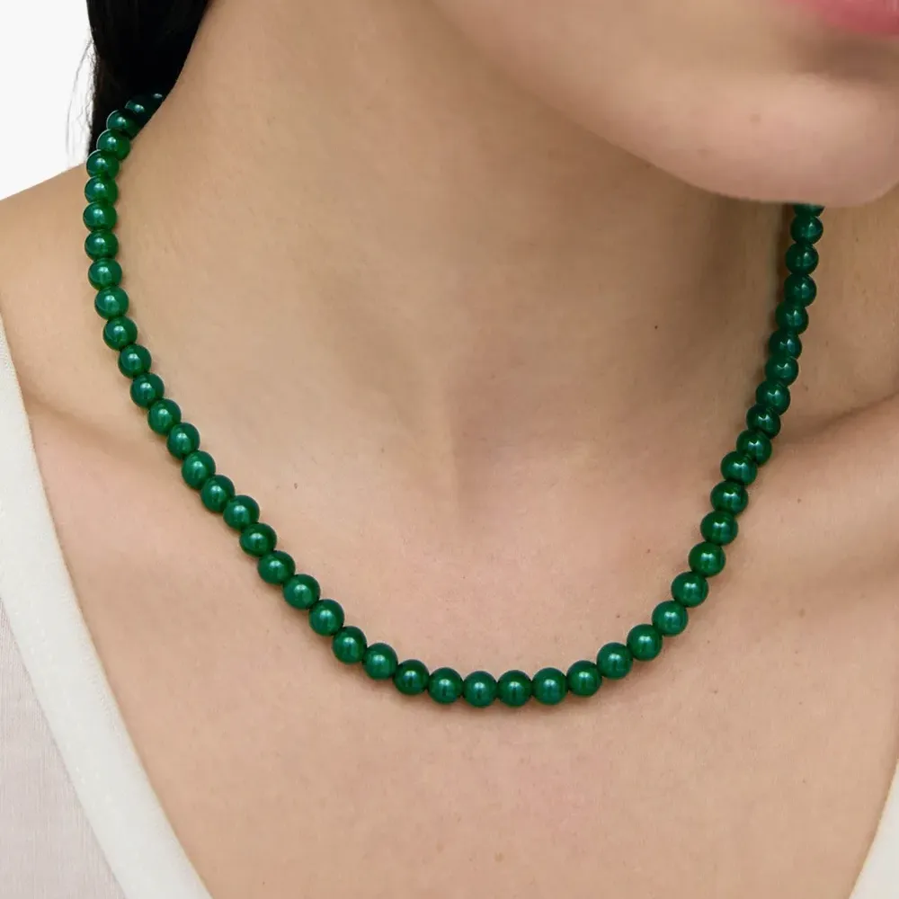 колье Round Gemstone