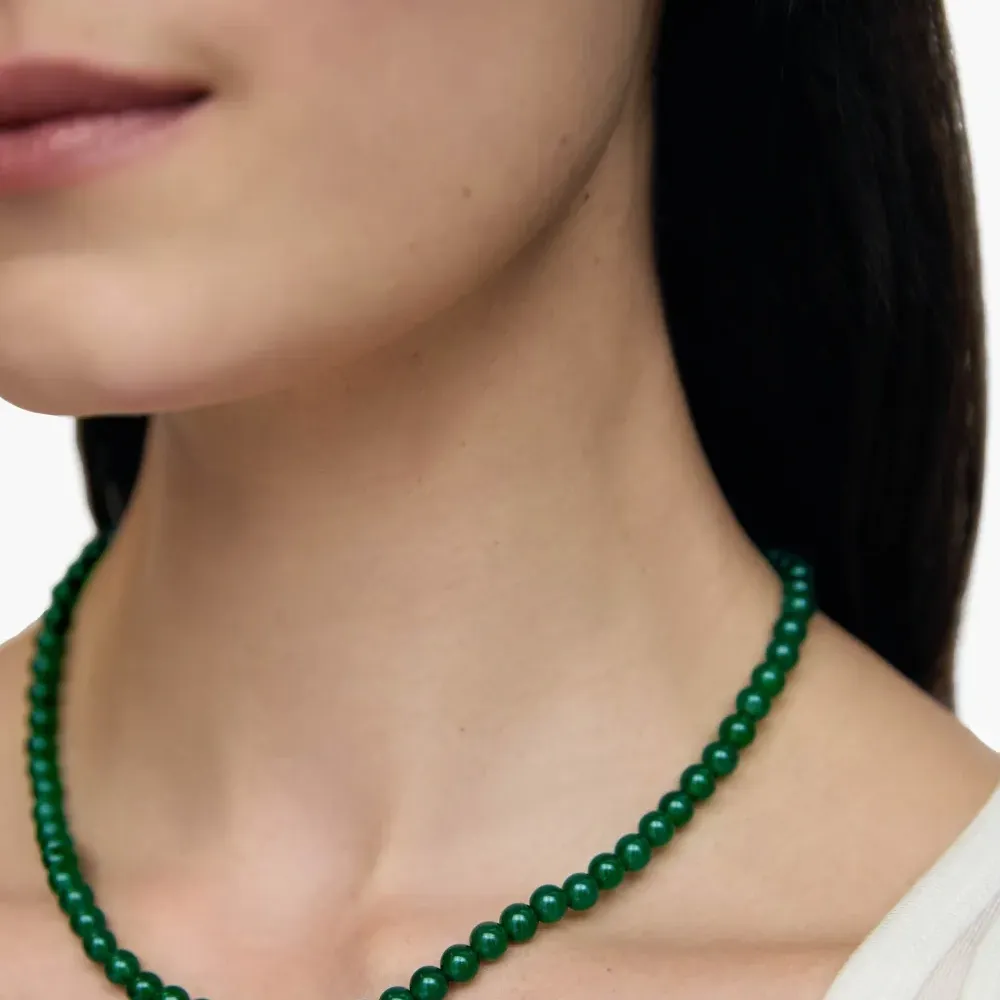 колье Round Gemstone