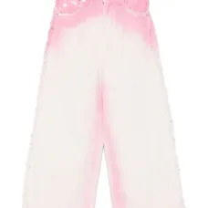 Джинсы с эффектом потертости Джинсы с эффектом потертости