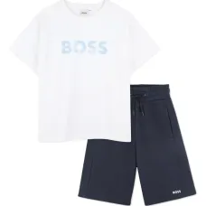 Комплект из футболки и шортов с логотипом