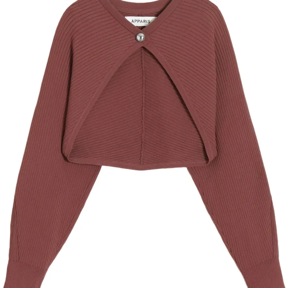 Кардиган в рубчик