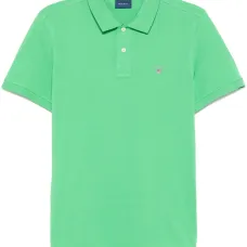 Рубашка поло с вышитым логотипом