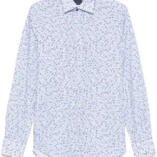 Рубашка с цветочным принтом