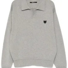 Джемпер Emblem с открытым воротником