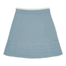 Вязаная юбка мини